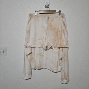 NWT Doublju hoodie and shorts set size xl